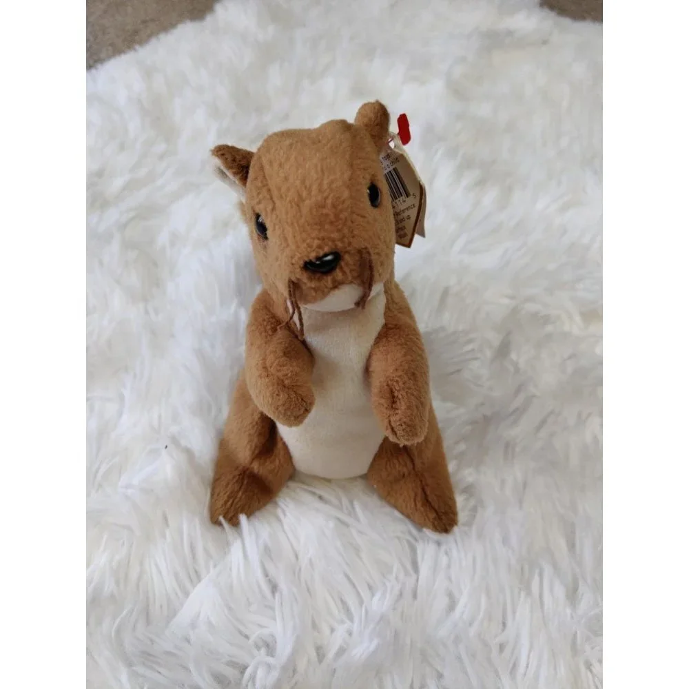 Ty NUTS Beanie Baby-RARE with Errors